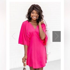Pink Lily Hot Pink Dress